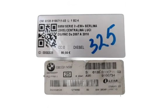 Centralina luci BMW Serie 3 E90 Berlina 2° Serie