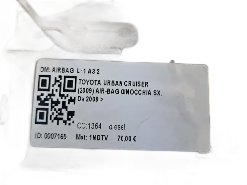 Airbag Ginocchia TOYOTA Urban Cruiser 1° Serie