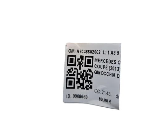 Airbag Ginocchia MERCEDES Classe E Coupe (C207) (09>)