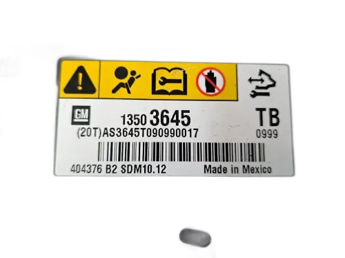 Centralina Airbag OPEL Insignia Berlina