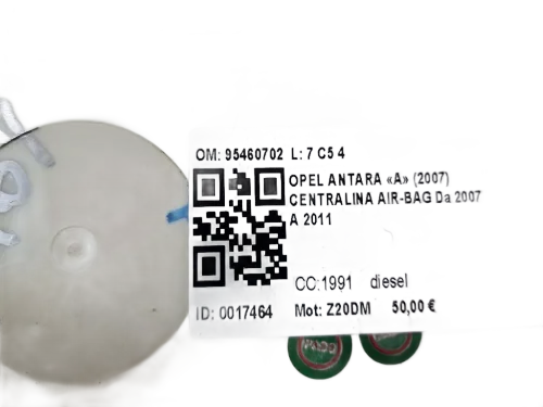 Centralina Airbag OPEL Antara Serie