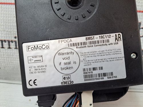Centralina bluetooth telefono FORD Focus Berlina 5° Serie