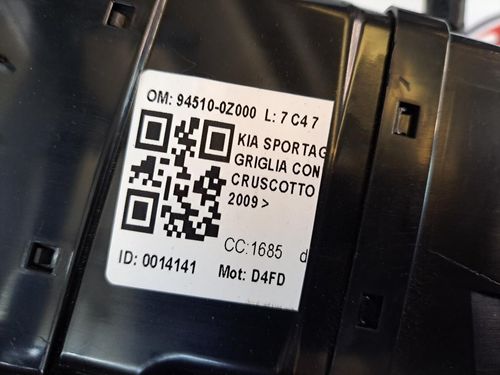 Bocchette Aria Centrale KIA Sportage Serie (10>16)