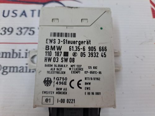 Centralina immobilizer BMW Serie 3 E46 Cabrio 2° Serie
