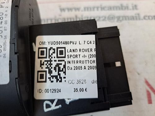 Interruttore comando luci LAND ROVER Range Rover SPORT (05>13)