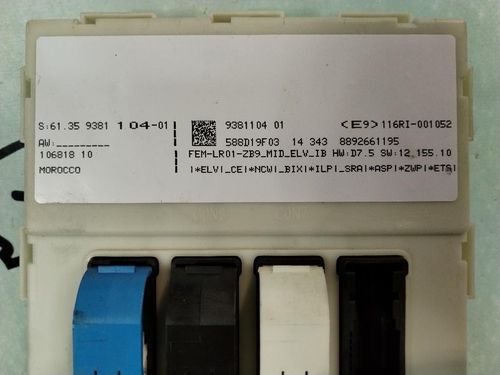 Centralina BCM BMW Serie 1 F20 (11>19)