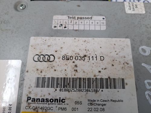 Caricatore CD AUDI A3 Serie (8P1) (05>08)