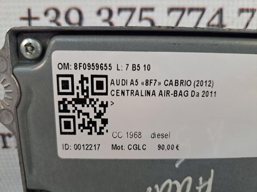 Centralina Airbag AUDI A5 Coupé (8T) (07>11)