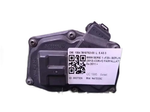Corpo Farfallato BMW Serie 1 F20 (11>19)