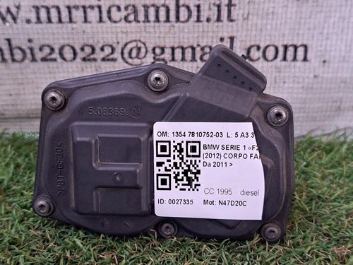 Corpo Farfallato BMW Serie 1 F20 (11>19)