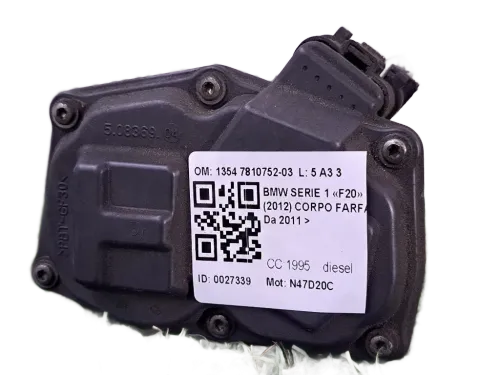 Corpo Farfallato BMW Serie 1 F20 (11>19)