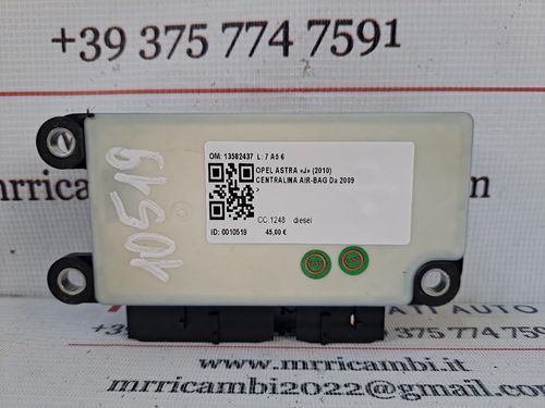 Centralina Airbag OPEL Astra J