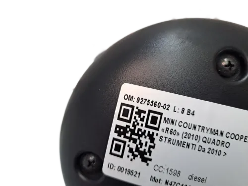 Quadro tachigrafo MINI Countryman 1° Serie
