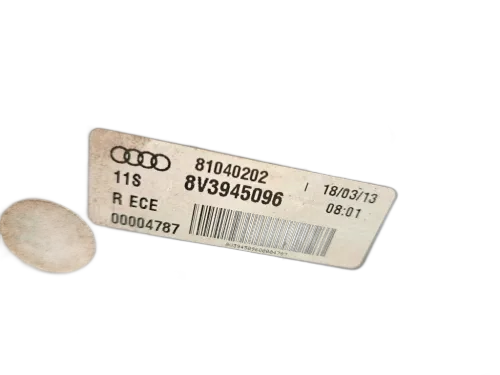 Stop fanale posteriore Destro AUDI A3 Serie (8V1) (12>18)