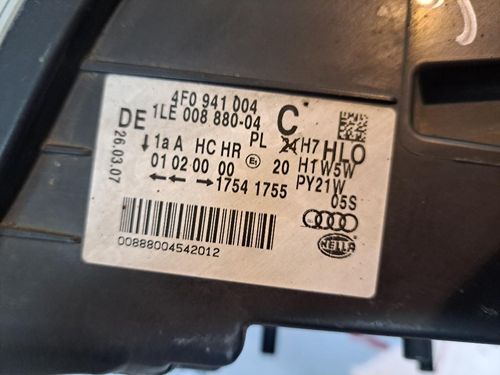 Faro anteriore Destro AUDI A6 Avant Serie C6 (4F5) (04>12)