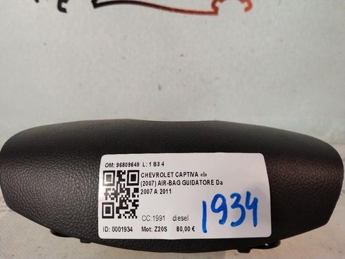 Airbag Volante CHEVROLET Captiva 1° Serie