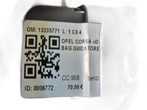 Airbag Volante OPEL Corsa D 3P 2° Serie