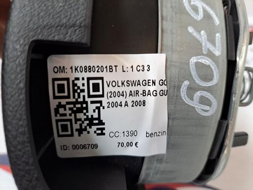 Airbag Volante VOLKSWAGEN Golf 5 Berlina (03>08)