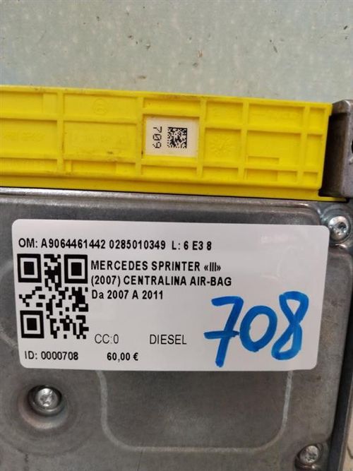 Centralina Airbag MERCEDES Sprinter W906 3° Serie
