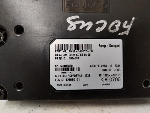 Centralina bluetooth telefono FORD Focus Berlina 5° Serie