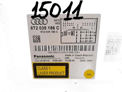 Autoradio AUDI A4 Berlina (07>10)