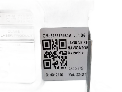 Navigatore JAGUAR XF Serie (11>15)
