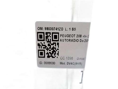 Autoradio PEUGEOT 208 Serie (12>19)