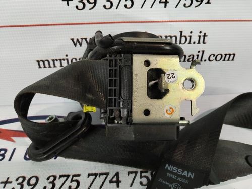 Cintura di Sicurezza Anteriore Sinistra NISSAN Qashqai 1° Serie