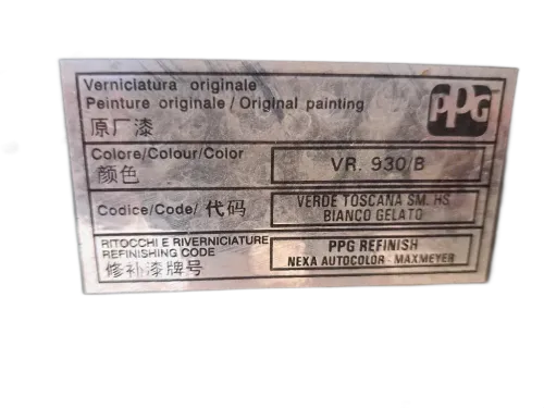 Cofano Anteriore FIAT 500 L Living