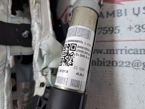 Airbag a tendina laterale passeggero BMW Serie 3 E90 Berlina 2° Serie