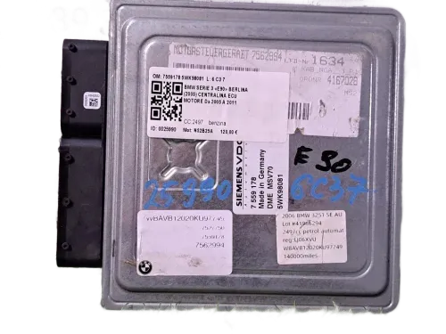 Centralina motore BMW Serie 3 E90 Berlina 2° Serie