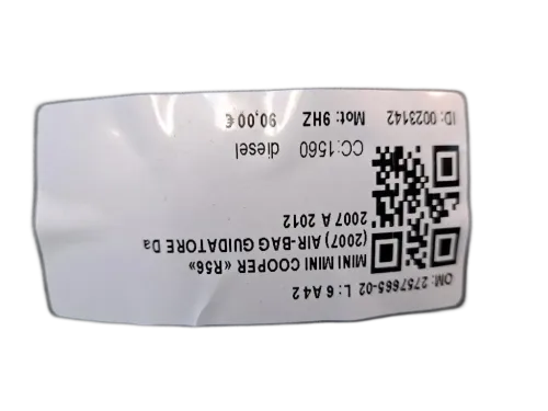 Airbag Volante MINI Cooper 2° Serie