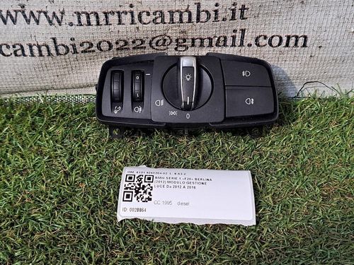 Interruttore comando luci BMW Serie 1 F20 (11>19)