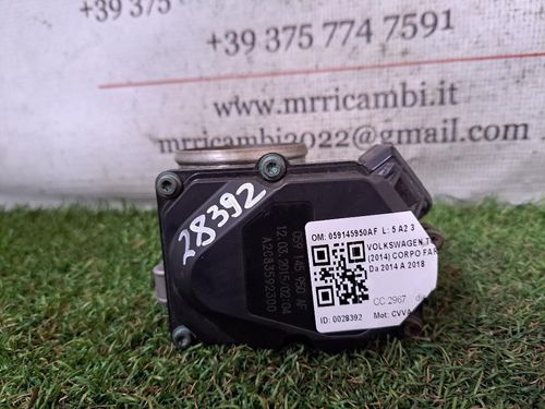 Corpo Farfallato VOLKSWAGEN Touareg Serie (7P6) (2014>)
