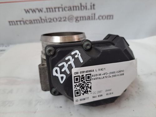 Corpo Farfallato AUDI A6 Avant Serie C6 (4F5) (04>12)