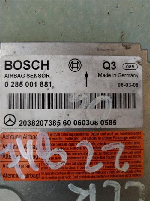 Centralina Airbag MERCEDES CLK Cabrio W209