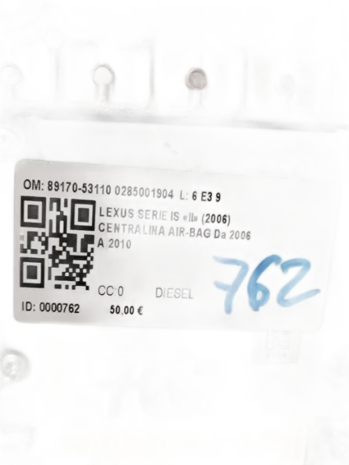 Centralina Airbag LEXUS IS Serie (350) (05>13)