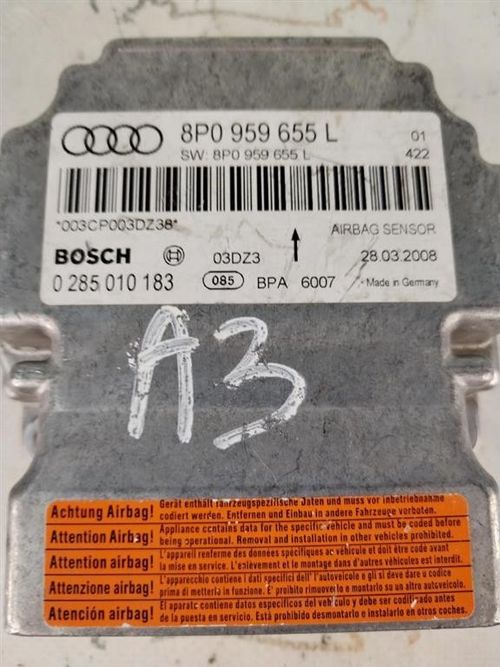 Centralina Airbag AUDI A3 Serie (8P1) (08>12)