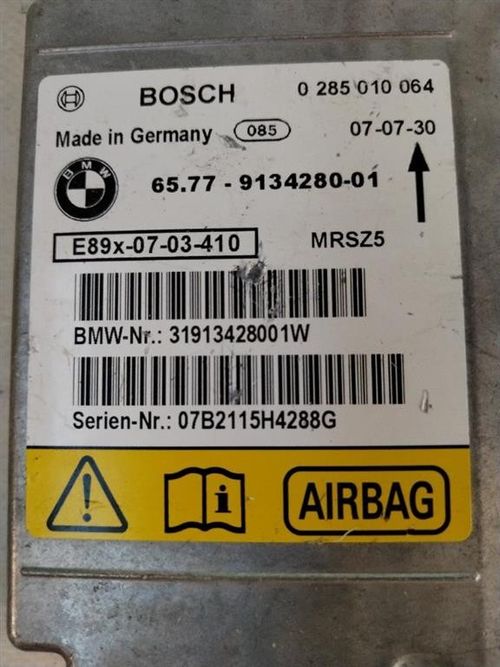 Centralina Airbag BMW Serie 1 Serie (E87) (04>07)