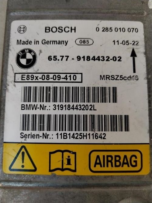 Centralina Airbag BMW Serie 3 E90 Berlina 2° Serie