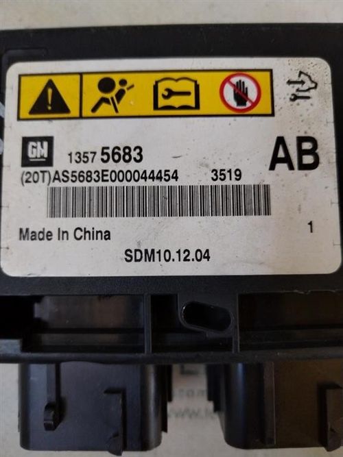 Centralina Airbag OPEL Astra J