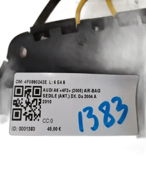 Airbag sedile sinistro lato guida AUDI A6 Avant Serie C6 (4F5) (04>12)