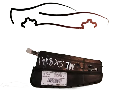 Airbag sedile sinistro lato guida MERCEDES ML W164 3° Serie