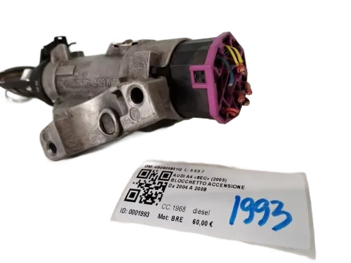 Blocchetto Accensione AUDI A4 Avant (8ED) (04>08)