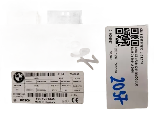 Centralina BCM BMW X3 2° Serie