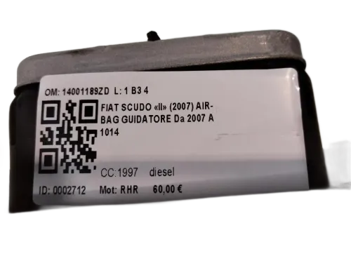 Airbag Volante FIAT Scudo 3° Serie