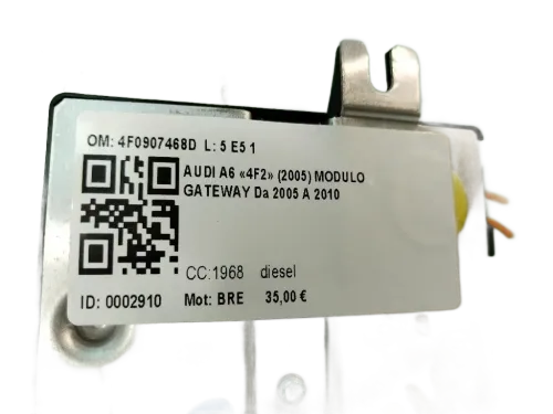 Centralina Gateway AUDI A6 Avant Serie C6 (4F5) (04>12)
