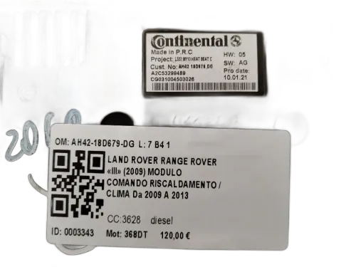 Comandi Clima LAND ROVER Range Rover 3° Serie