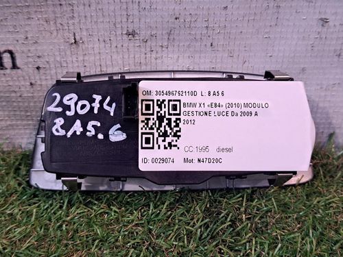 Interruttore comando luci BMW X1 Serie (E84) (09>15)