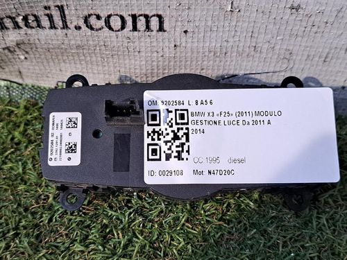 Interruttore comando luci BMW X3 2° Serie